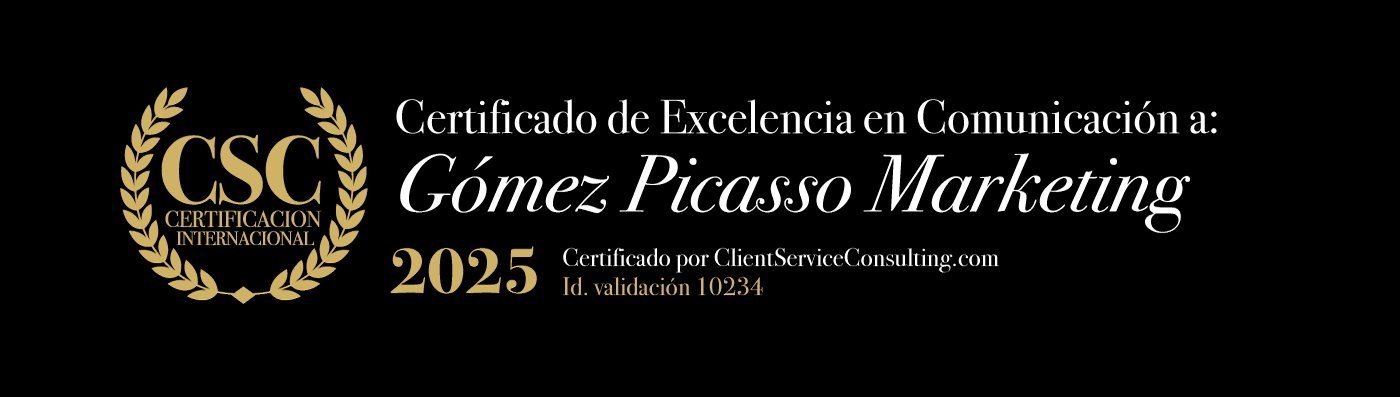 Certificado CSC - Excelencia en Comunicación